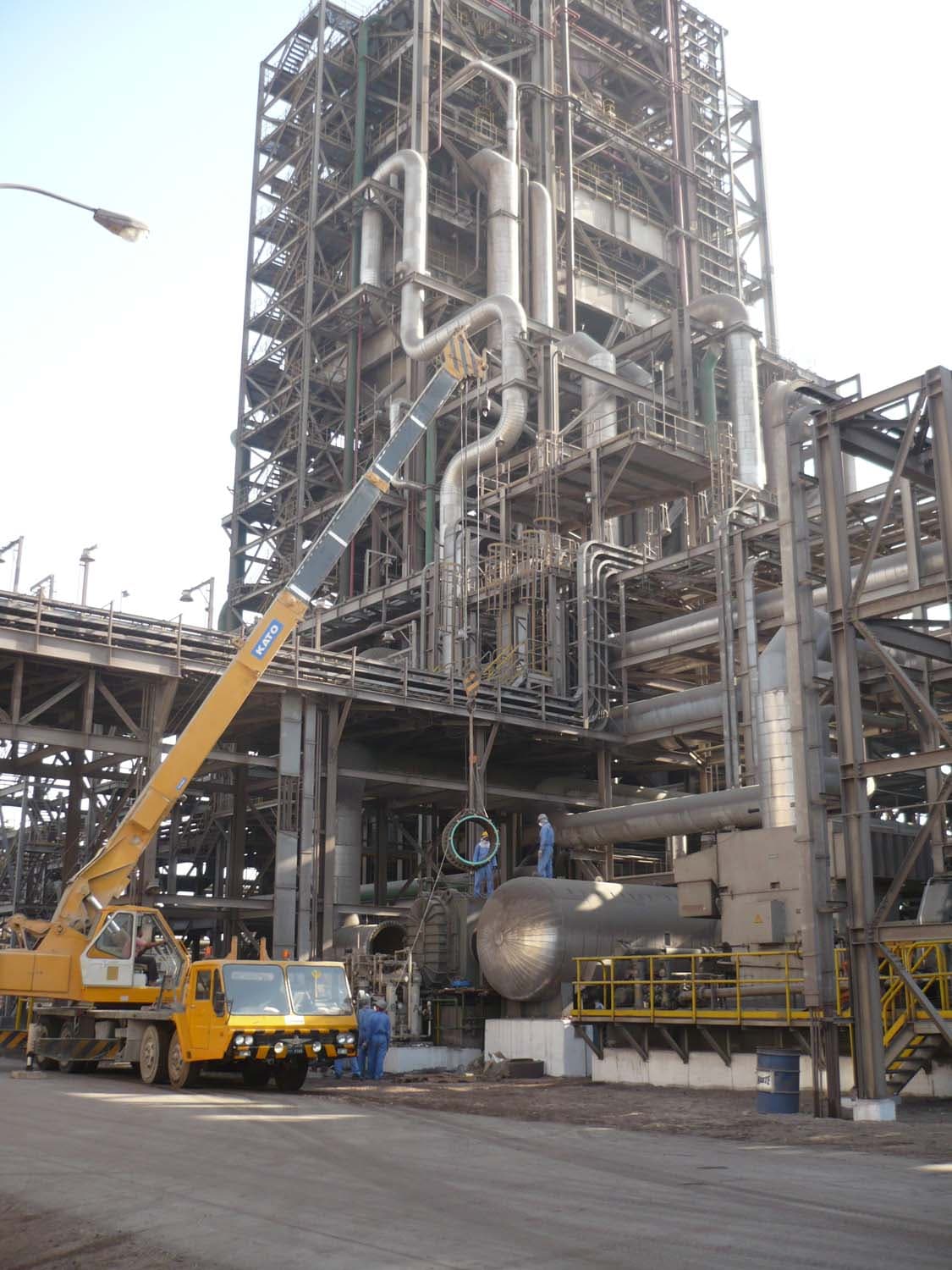 Emergency Escape Staircase & Galvanized Catwalk